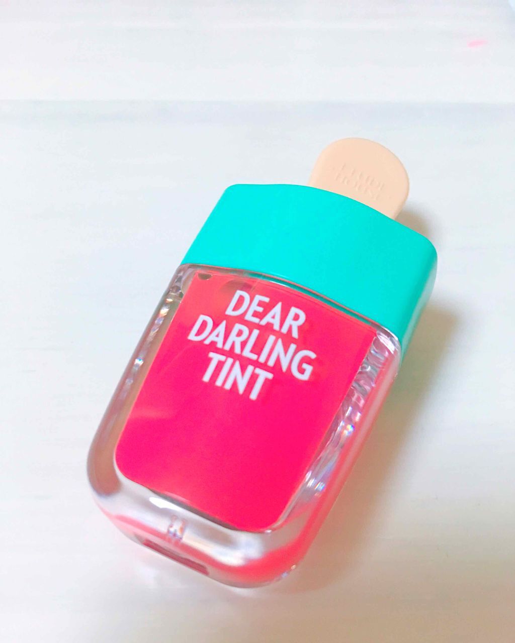 ディアダーリン ウォータージェルティント (アイスティント)/ETUDE/口紅を使ったクチコミ(1枚目)