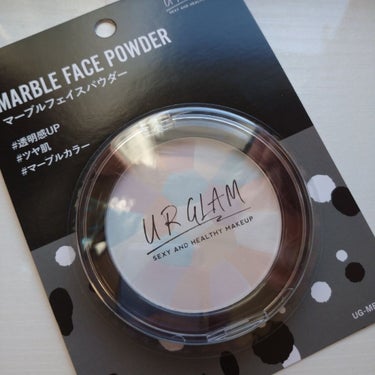 UR GLAM　MARBLE FACE POWDER CL/U R GLAM/プレストパウダーを使ったクチコミ（1枚目）