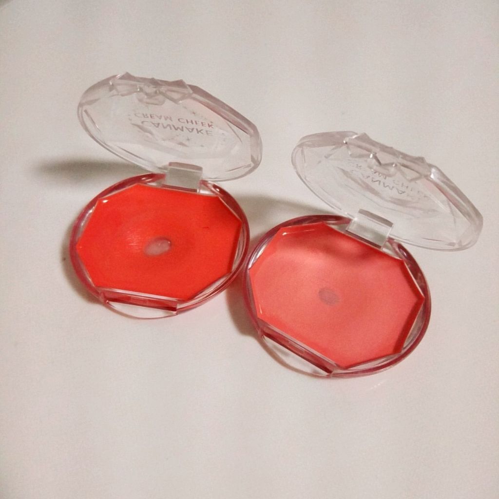 クリームチーク/キャンメイク/ジェル・クリームチークを使ったクチコミ(1枚目)