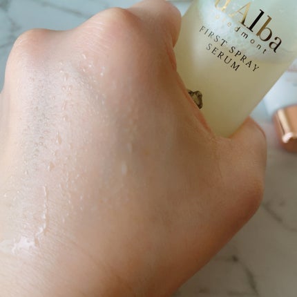 ダルバ ホワイトトリュフファーストスプレーセラム/ダルバ/ミスト状化粧水を使ったクチコミ(4枚目)
