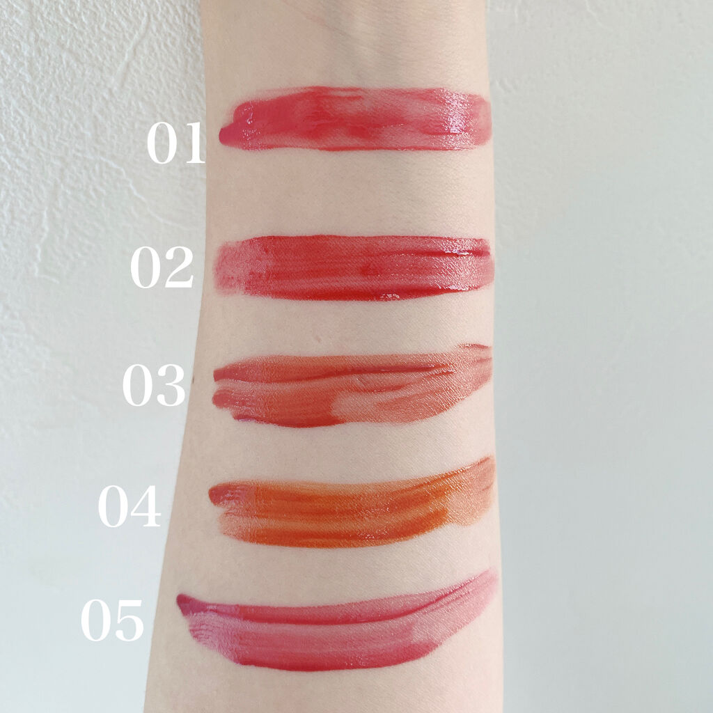 ウォータリーティントリップ/CEZANNE/リップティントを使ったクチコミ（2枚目）