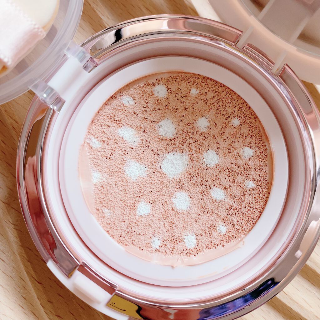 ウォータースプラッシュトーンアップクッション/espoir/化粧下地を使ったクチコミ（2枚目）