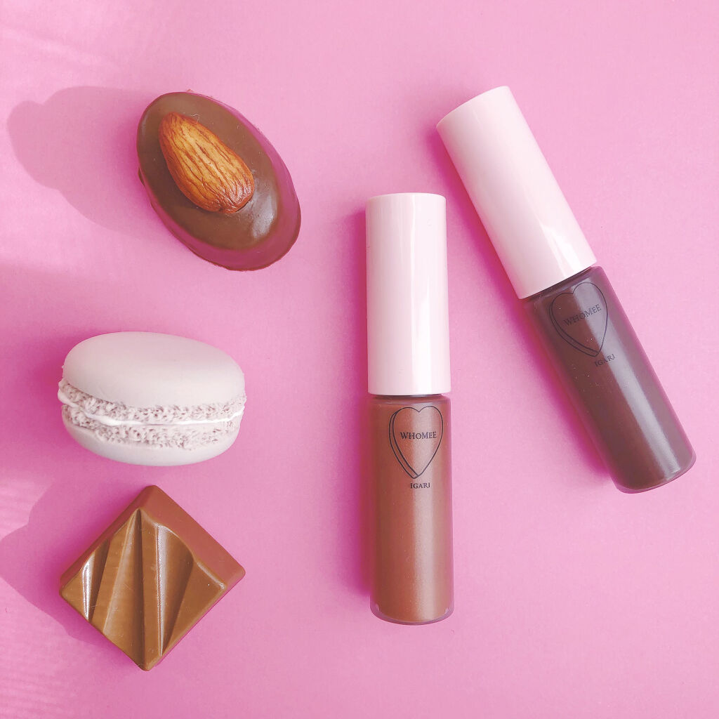 マルチマスカラ richeee:ダークブラウン/WHOMEE/眉マスカラを使ったクチコミ（1枚目）