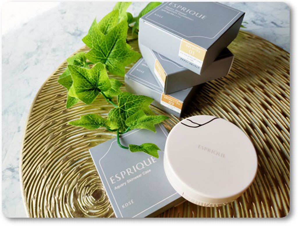 アクアリースキンウェア/ESPRIQUE/クッションファンデーションを使ったクチコミ(3枚目)