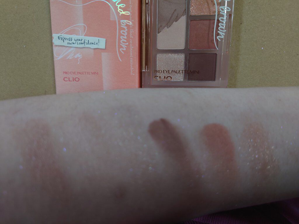 プロ アイパレット ミニ/CLIO/アイシャドウパレットを使ったクチコミ（3枚目）