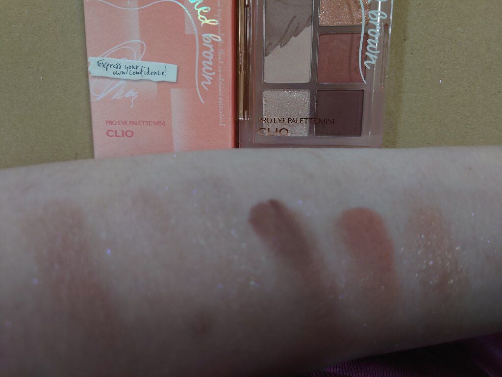 プロ アイパレット ミニ/CLIO/アイシャドウパレットを使ったクチコミ(3枚目)