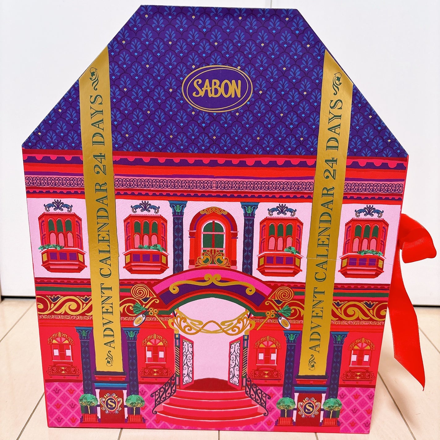 徳井さん on LIPS 「つ、つ、ついにSABONクリスマスアドベントカレンダー2024..」(1枚目)