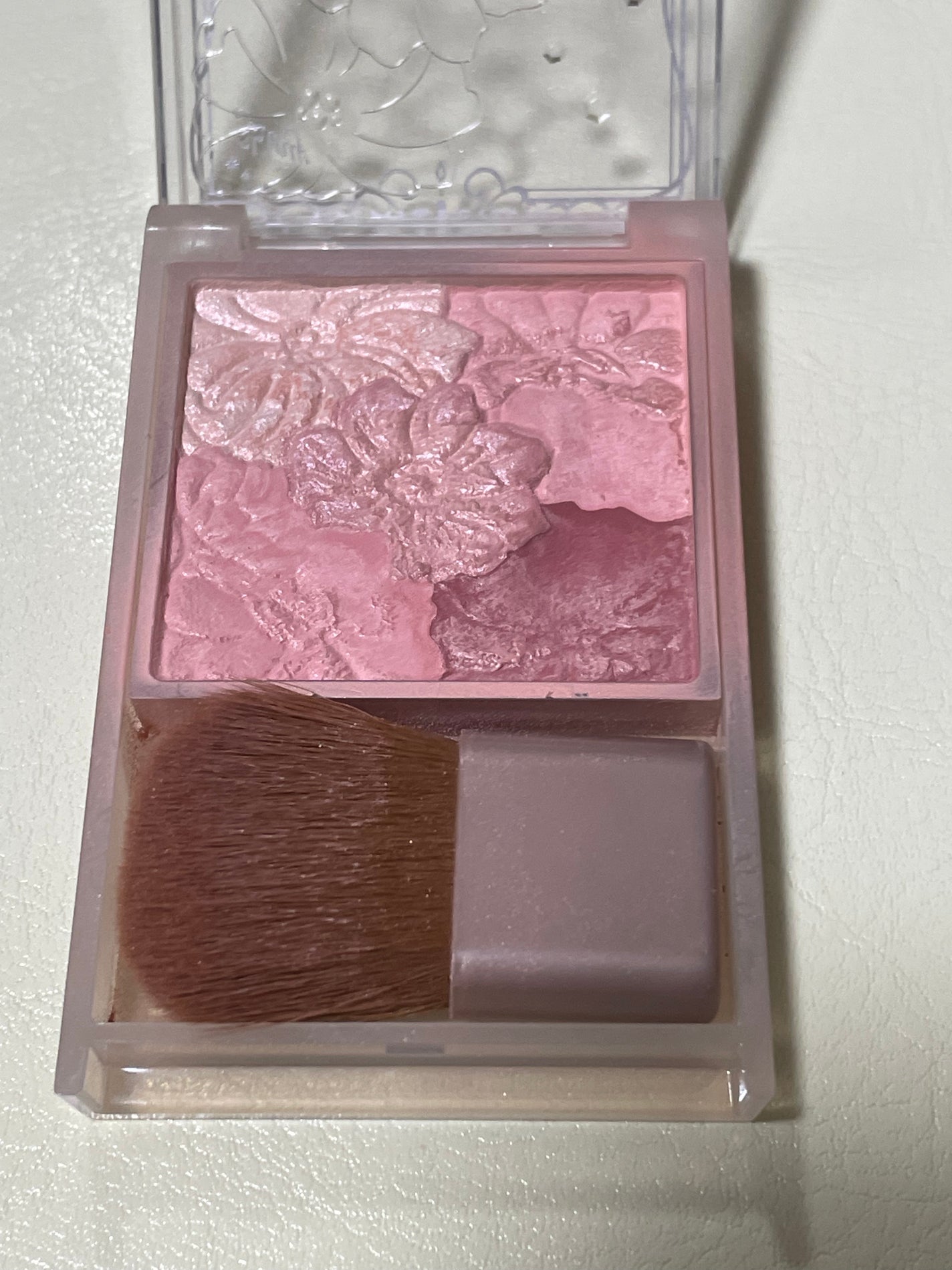 グロウフルールチークス(ブレンドタイプ)/キャンメイク/パウダーチークを使ったクチコミ(2枚目)