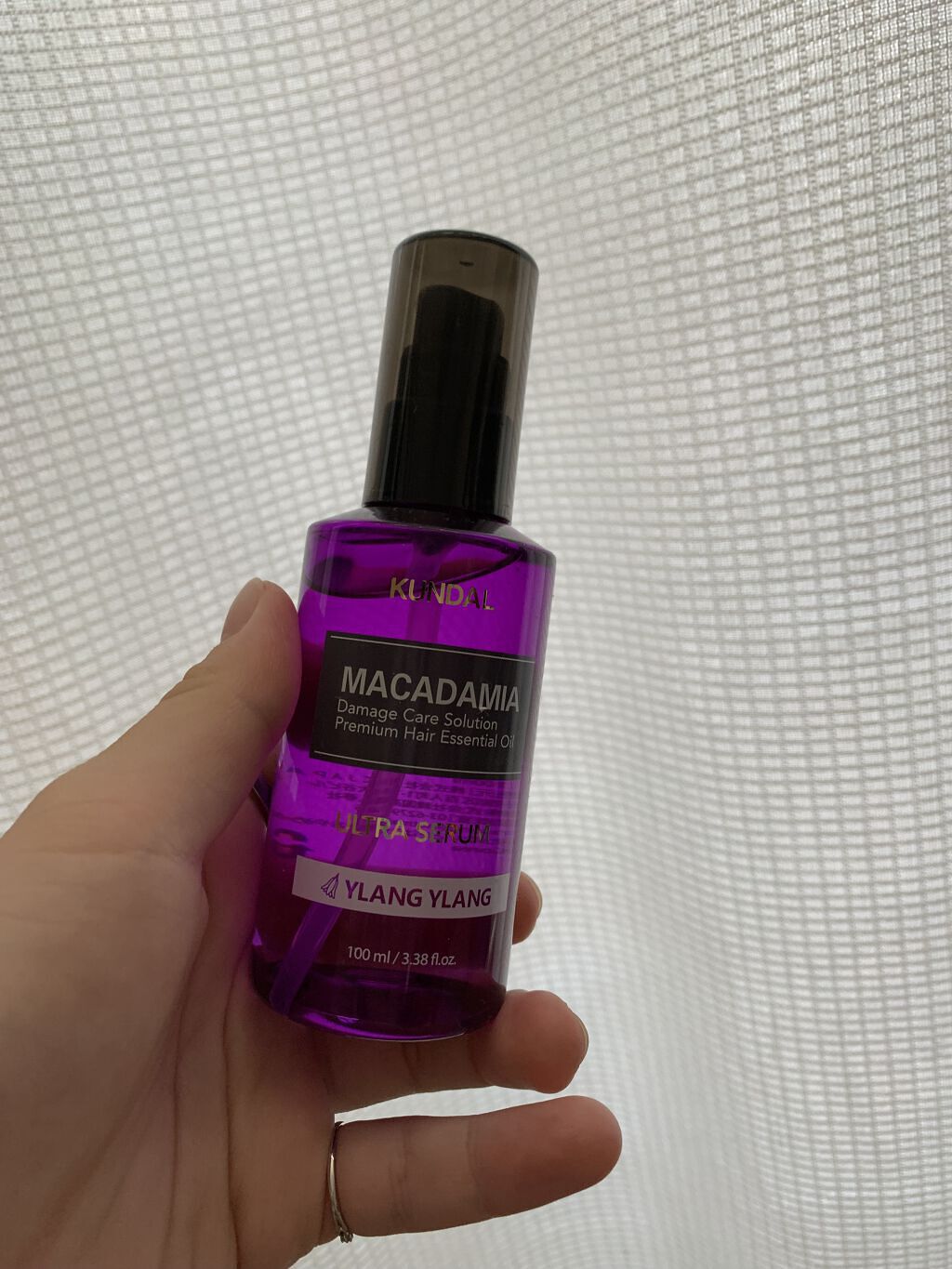 クンダル マカダミア ウルトラヘアセラム /KUNDAL/ヘアオイルを使ったクチコミ（1枚目）