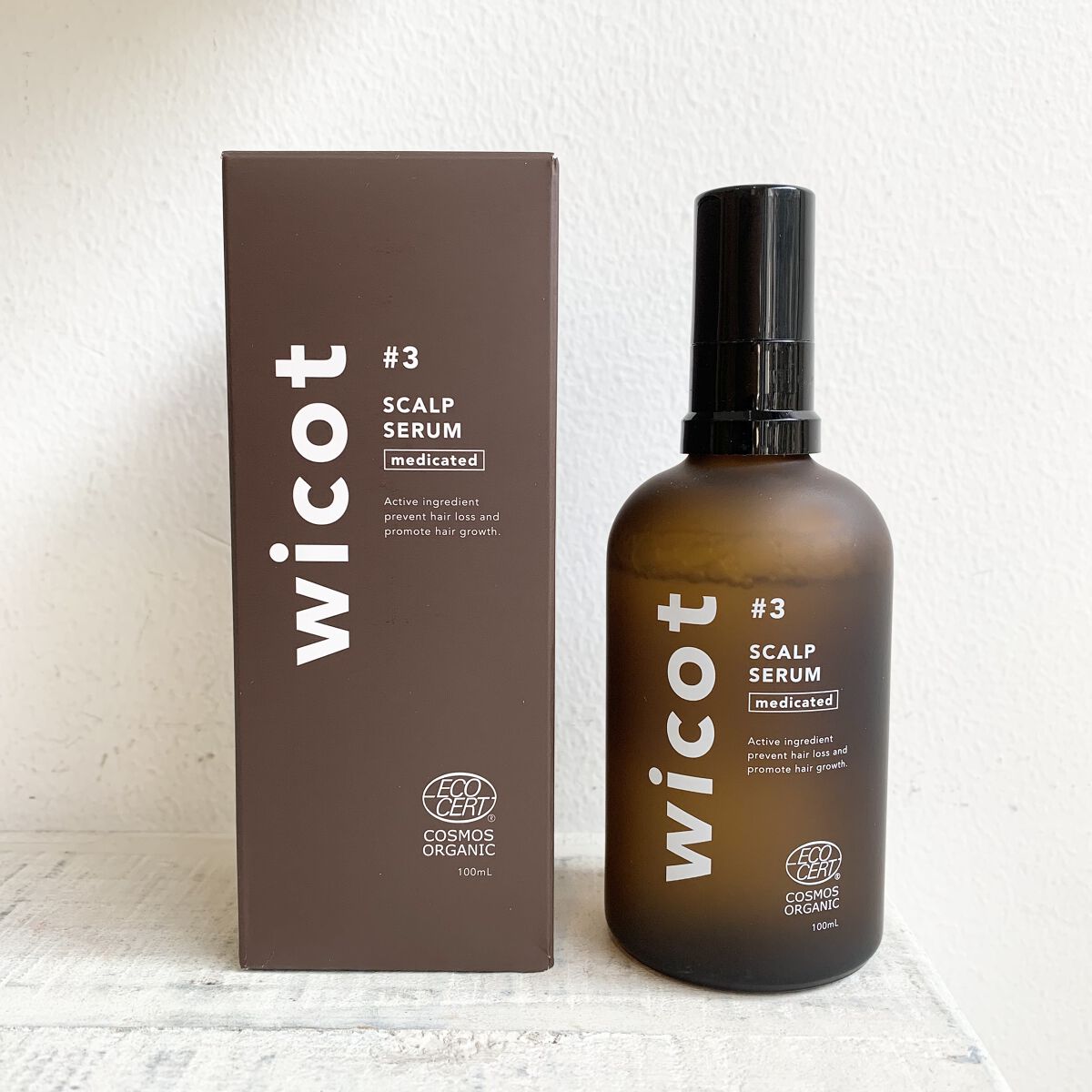 薬用スカルプセラム/wicot/頭皮ローションを使ったクチコミ（1枚目）