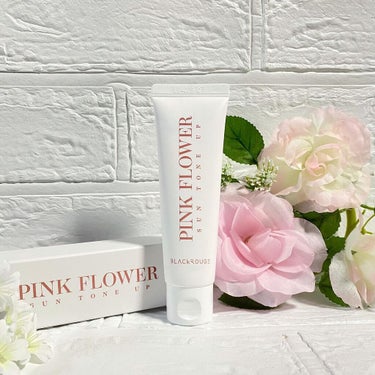 PINK FLOWER SUN TONE UP BLACK ROUGE