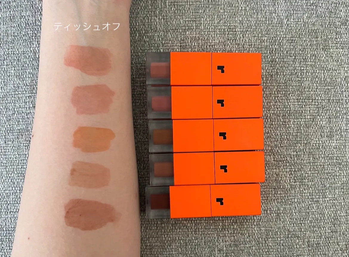 フルーティントブーケ/RICAFROSH/リップティントを使ったクチコミ（3枚目）