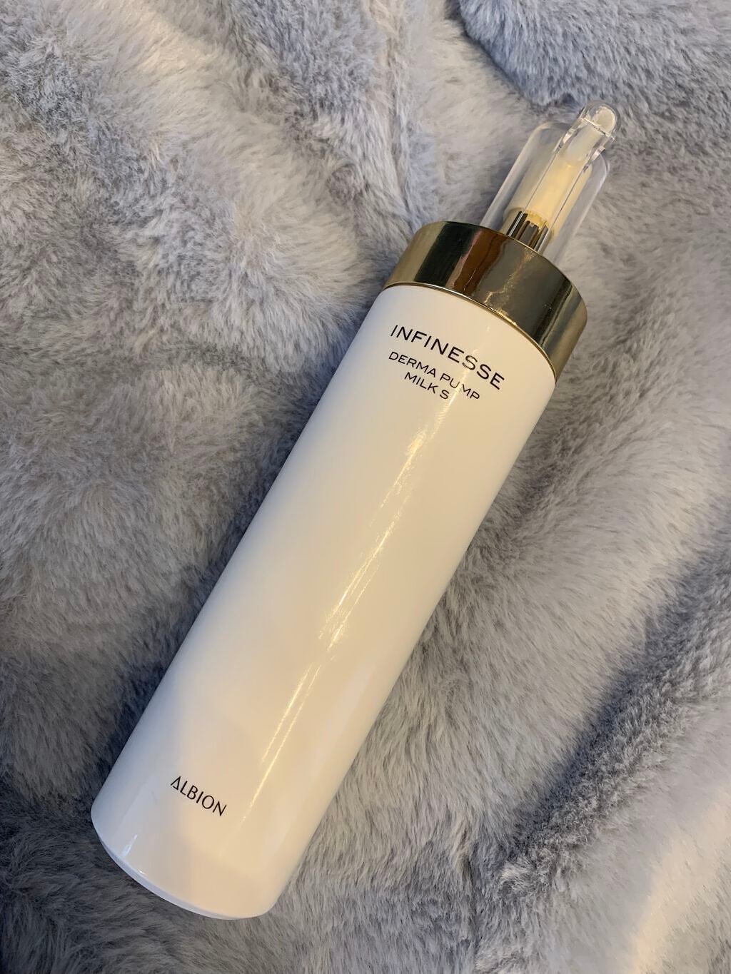 アンフィネス ダーマ パンプ ミルク S/ALBION/乳液を使ったクチコミ(1枚目)