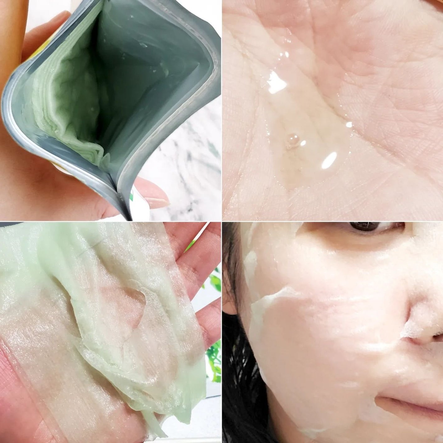 ALA グリーンフェイスマスク/ALA/シートマスク・パックを使ったクチコミ(2枚目)