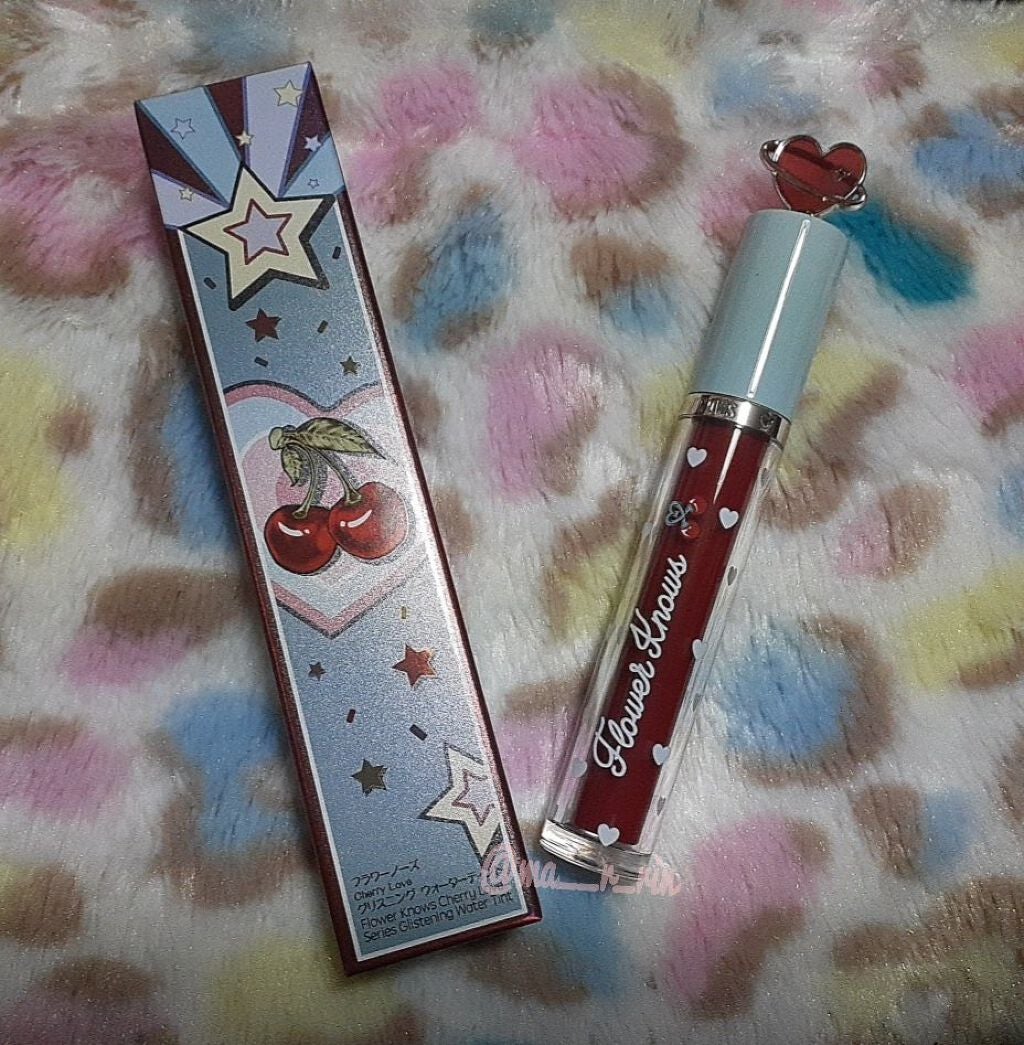 グリスニングウォータリングティント/FlowerKnows/リップティントを使ったクチコミ(2枚目)