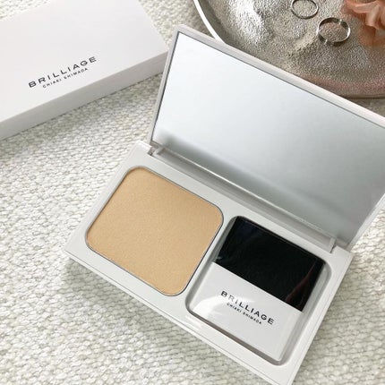 パウダリーファンデーション ソフトシャイニー/ブリリアージュ/パウダーファンデーションを使ったクチコミ(2枚目)