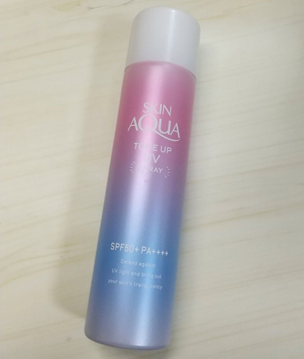 スキンアクア トーンアップUVスプレー/スキンアクア/日焼け止めミスト・スプレーを使ったクチコミ(1枚目)