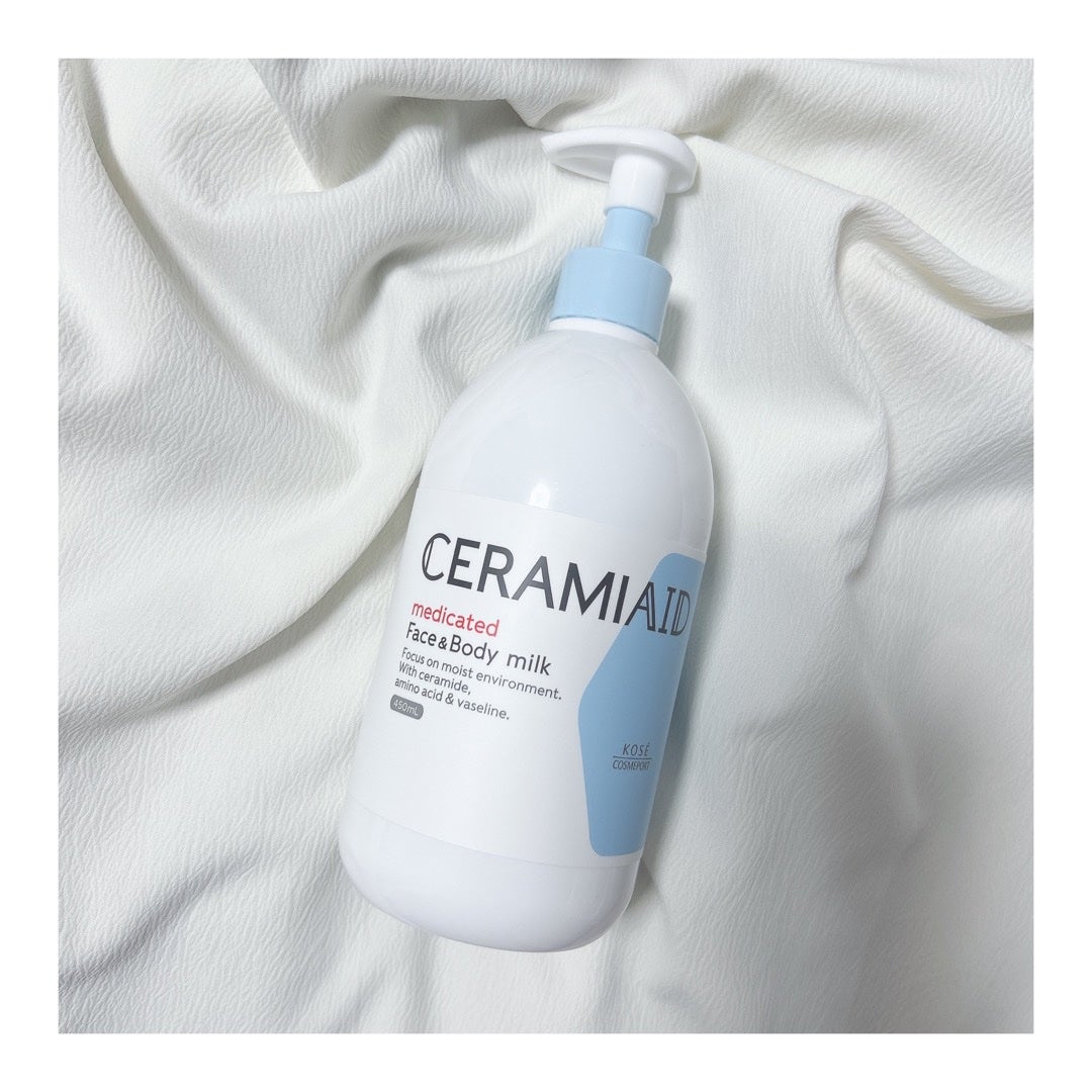セラミエイド 薬用スキンミルク/セラミエイド/ボディミルクを使ったクチコミ(1枚目)