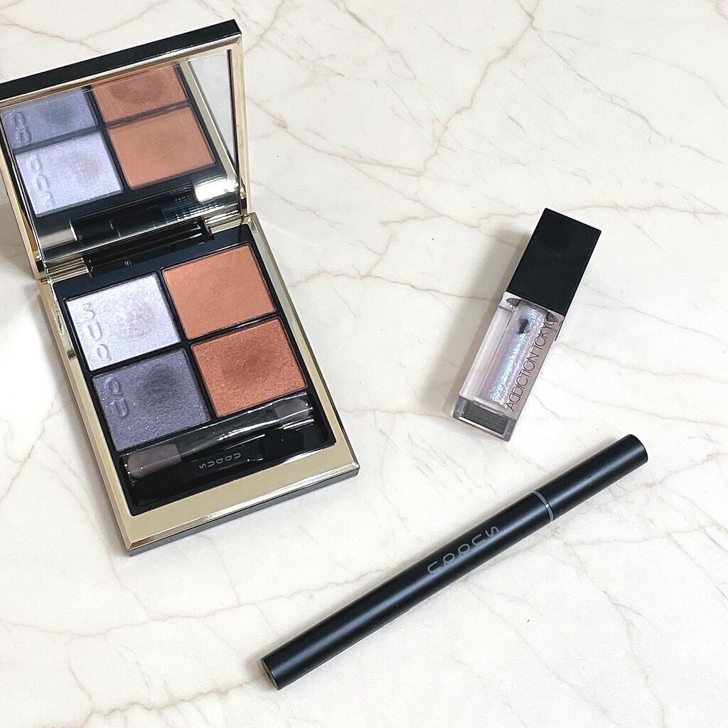 ザ リキッド アイシャドウ　ウルトラスパークル/ADDICTION/リキッドアイシャドウを使ったクチコミ（1枚目）