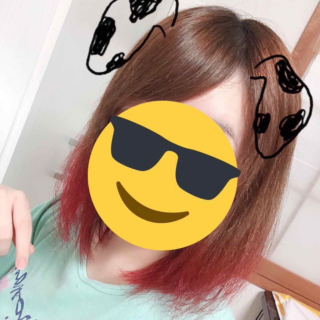 デビルズトリック/クイスクイス/ヘアカラーを使ったクチコミ(1枚目)