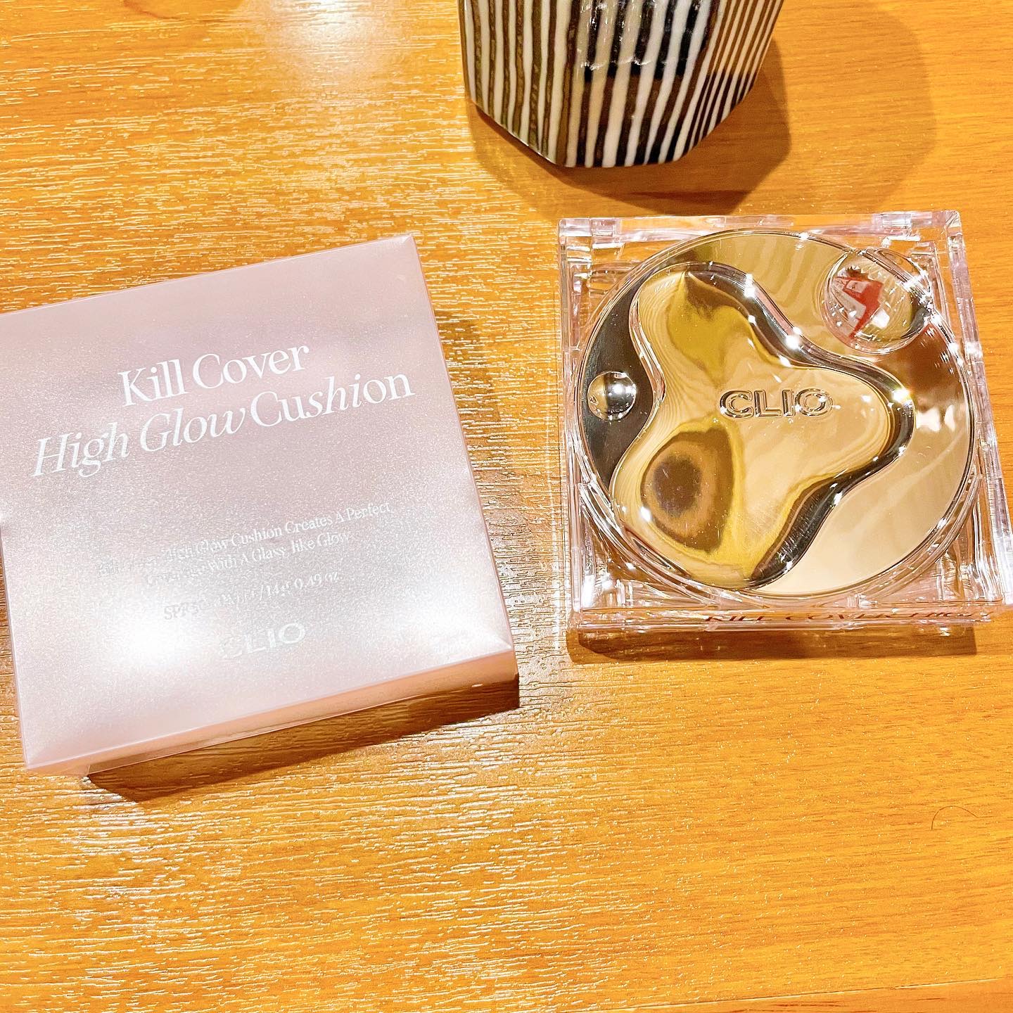 キル カバー ハイ グロウ クッション/CLIO/クッションファンデーションを使ったクチコミ（1枚目）