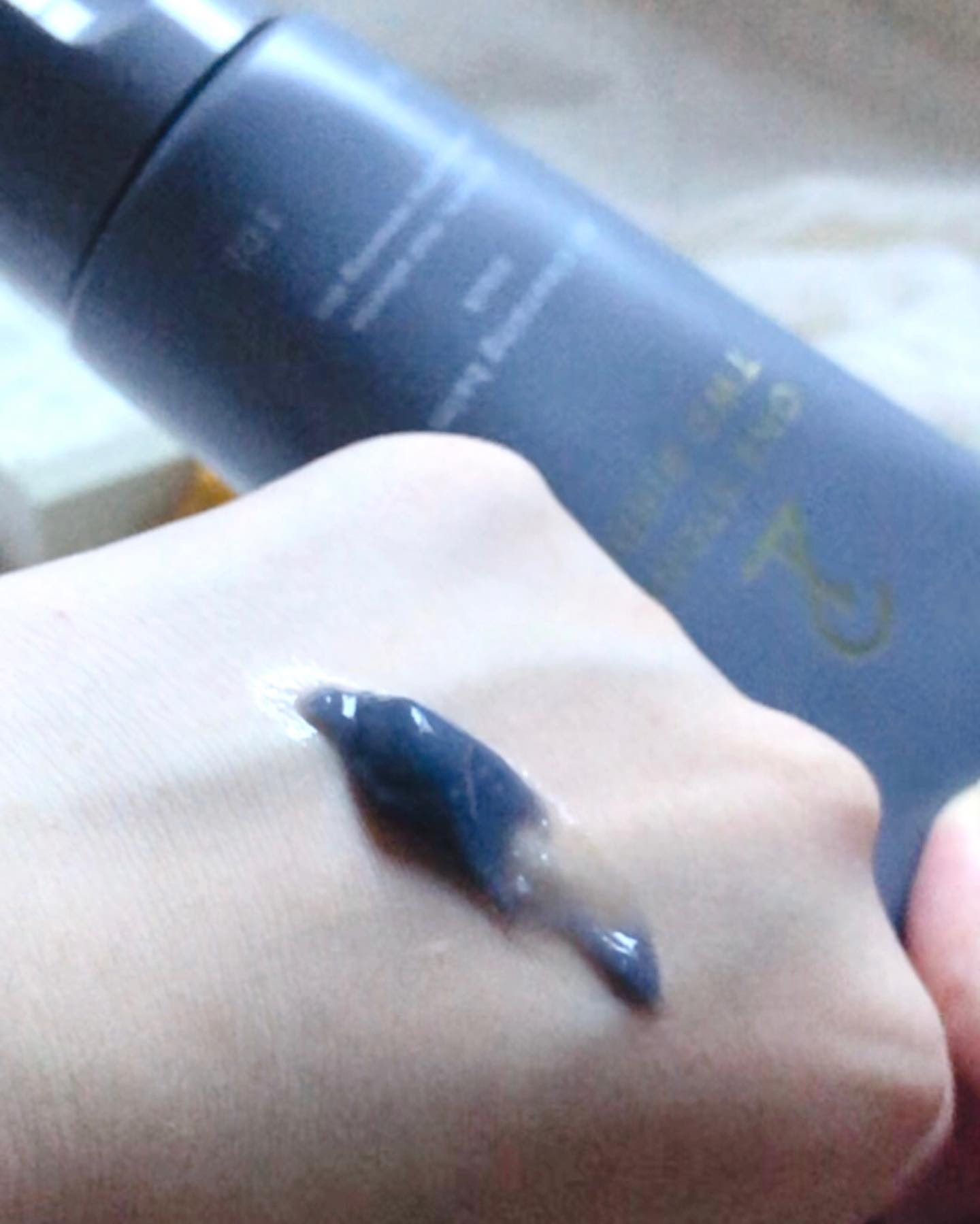 オイルクレンジングバーム ブラック/ONE STONE TWO BIRDS/クレンジングバームを使ったクチコミ（2枚目）