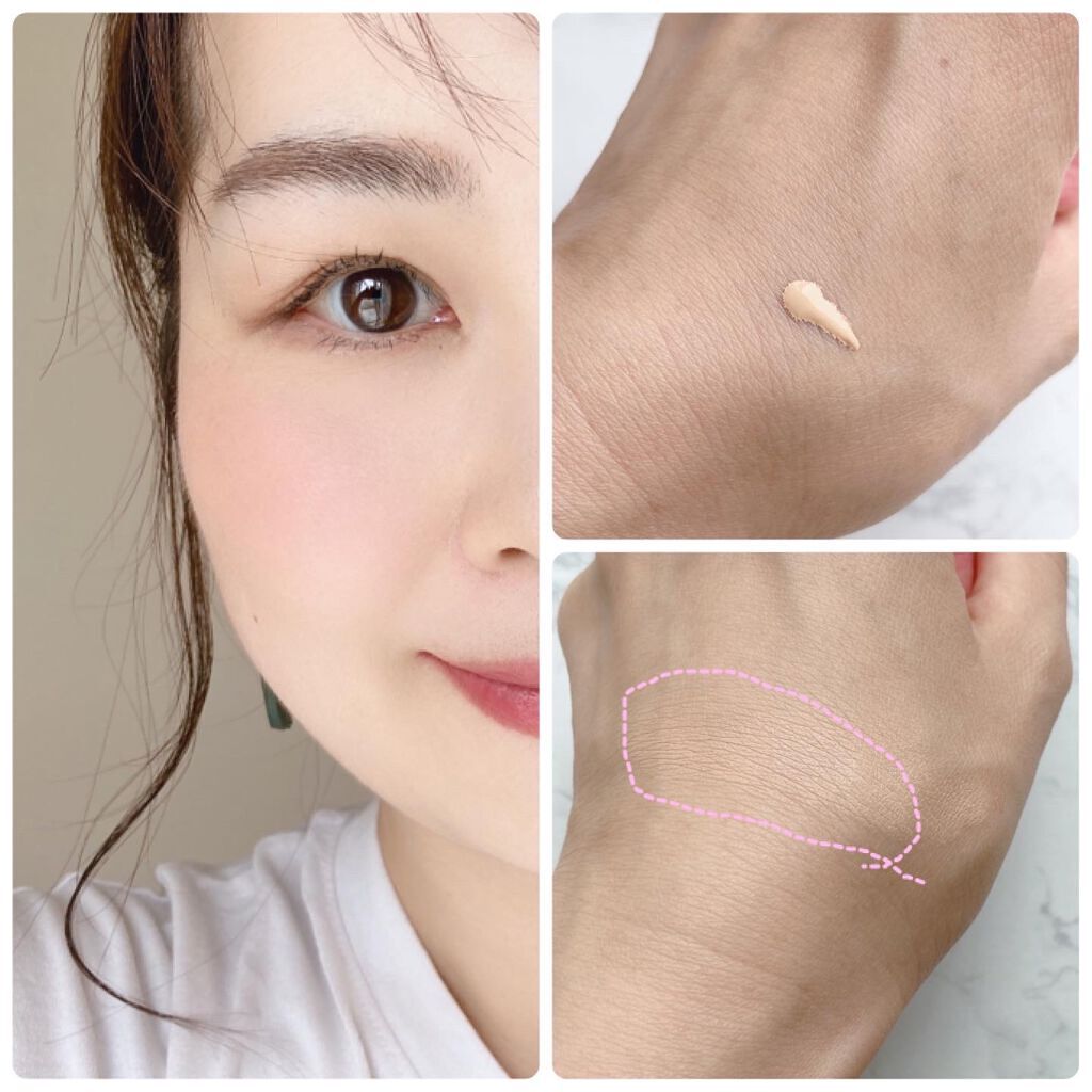 ディオールスキン フォーエヴァー フルイド グロウ/Dior/リキッドファンデーションを使ったクチコミ(2枚目)