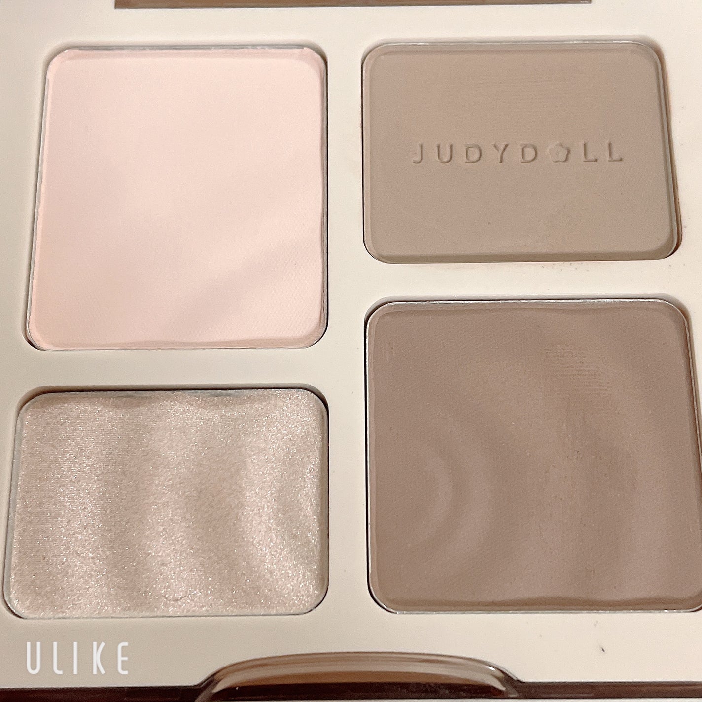JUDYDOLL メリハリマスターパレット/JUDYDOLL/パウダーハイライトを使ったクチコミ(3枚目)