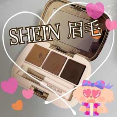 SHEGLAM Eyebrow Expert Paletteのクチコミ「SHEIN　SHEGLAM Expert アイブロウパレット - 101 ダークブラウン

価.....」（1枚目）