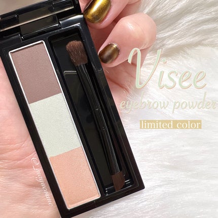 ヴィセ リシェ アイブロウパウダー/Visée/パウダーアイブロウを使ったクチコミ(1枚目)