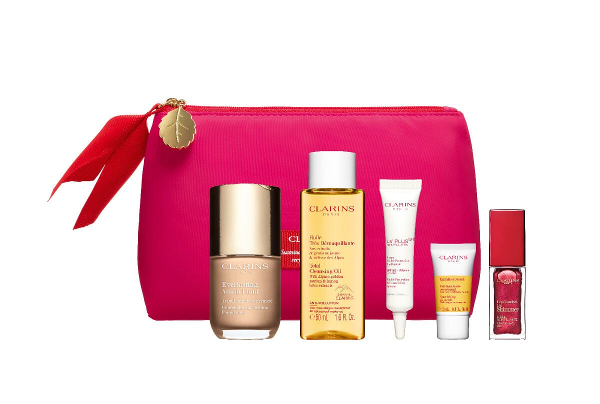 ベースメイク ホリデーキット CLARINS