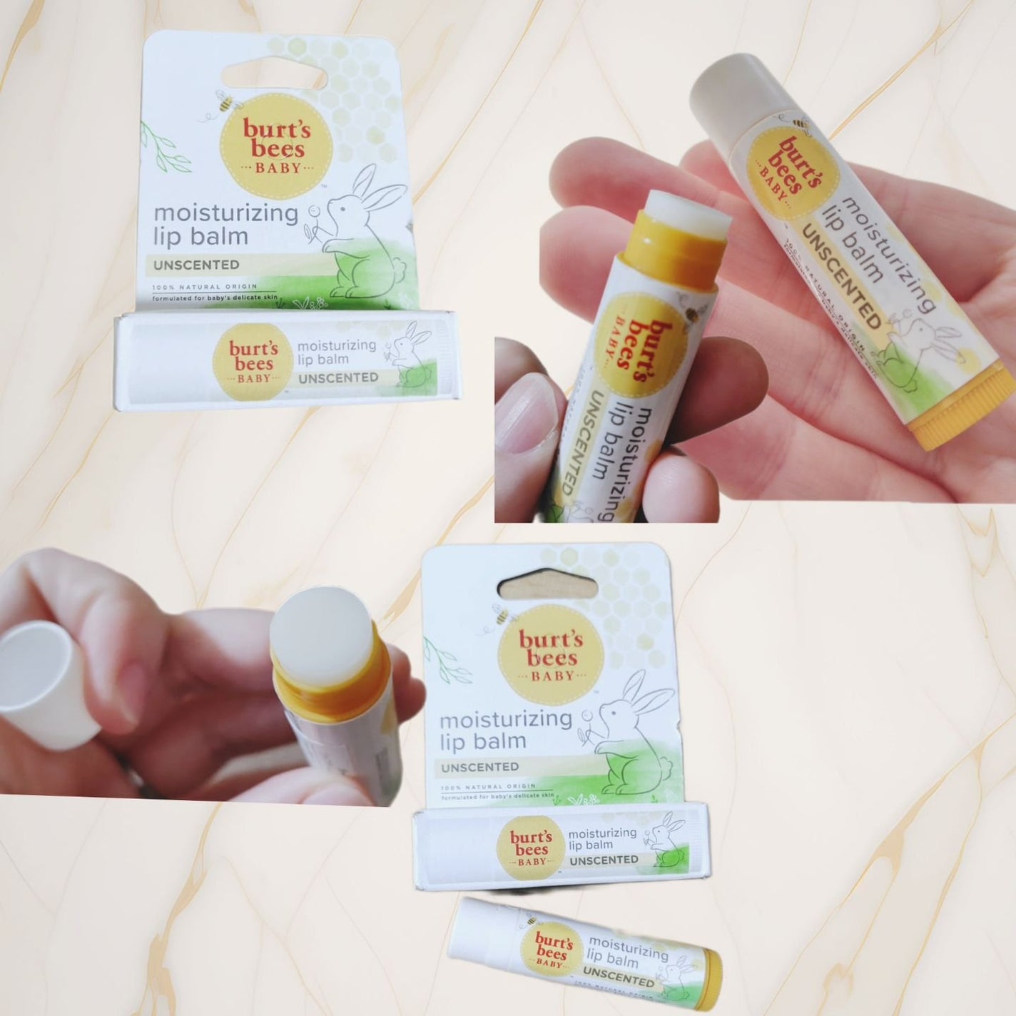 lalaフォロバ100◎ on LIPS 「Burt'sBeesリップバームベビー無香料♡無色・無香料のリ..」(2枚目)