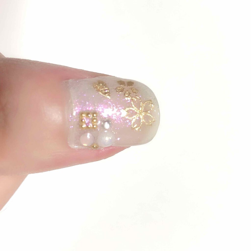 ジェルトップコート クイックドライⅡ/デュカート/ネイルトップコートを使ったクチコミ（2枚目）