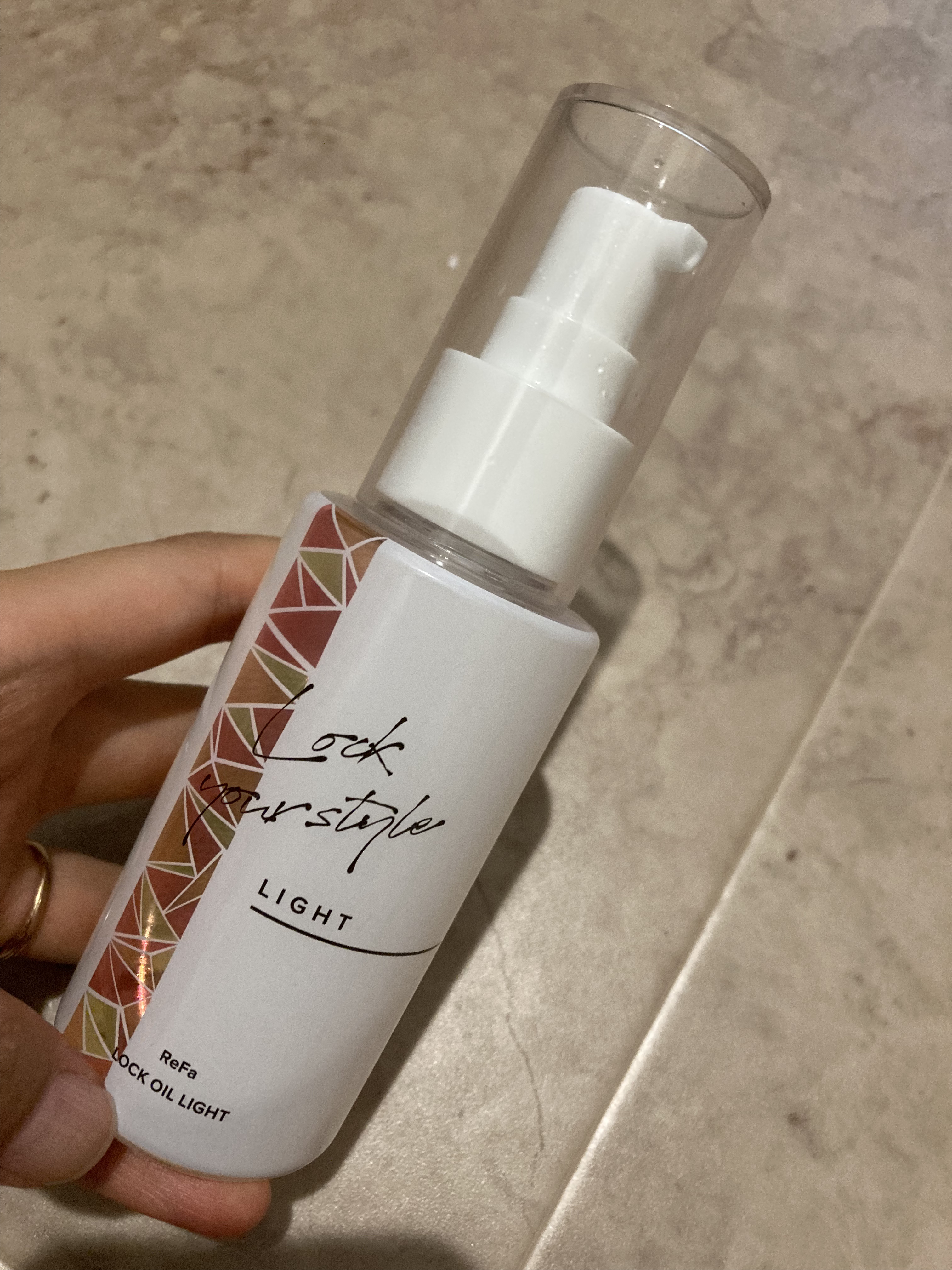 ロックオイル/ReFa/ヘアオイルを使ったクチコミ（1枚目）