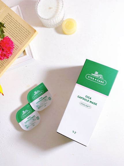 CICA カプセルマスク/VT/洗い流すパック・マスクを使ったクチコミ(7枚目)