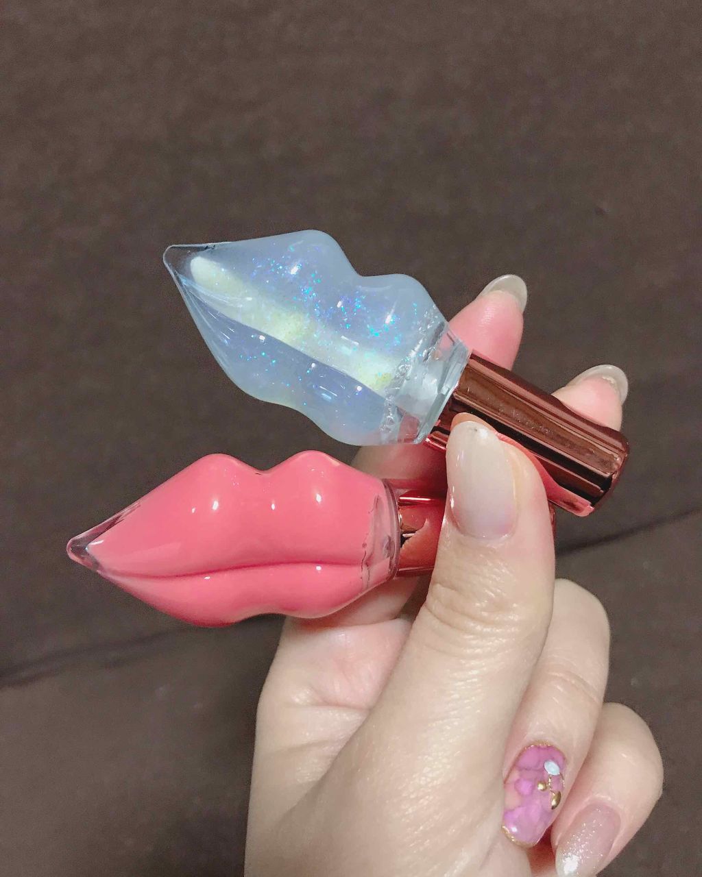 メルティーリップセラム/プランプピンク/リップグロスを使ったクチコミ（1枚目）