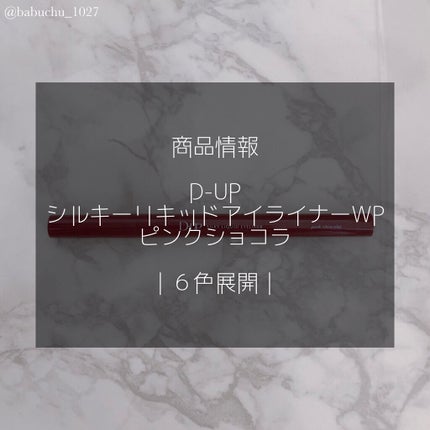 シルキーリキッドアイライナーWP/D-UP/リキッドアイライナーを使ったクチコミ(2枚目)