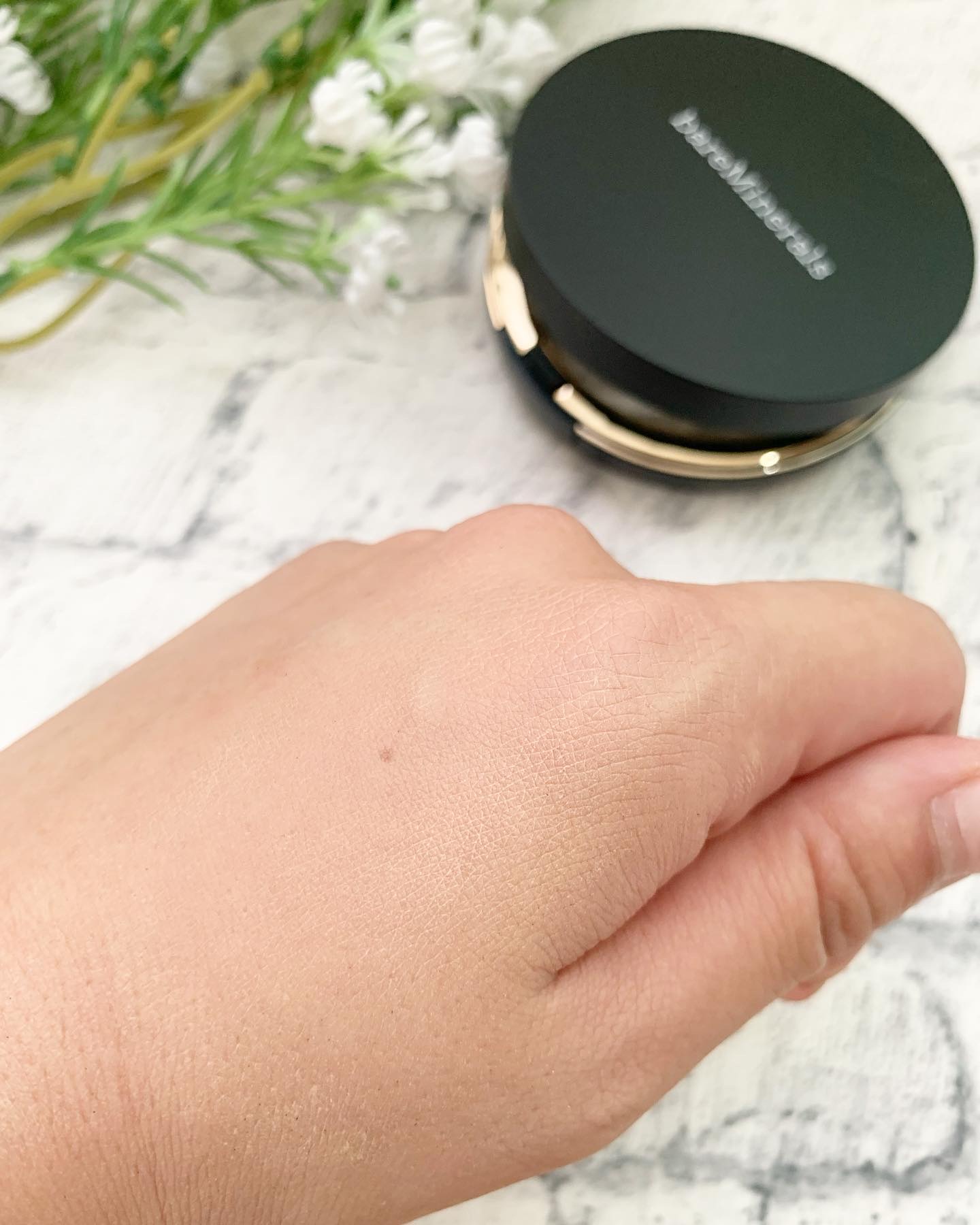 オリジナル ピュア セラム カバーアップ クッション/bareMinerals/クッションファンデーションを使ったクチコミ（3枚目）