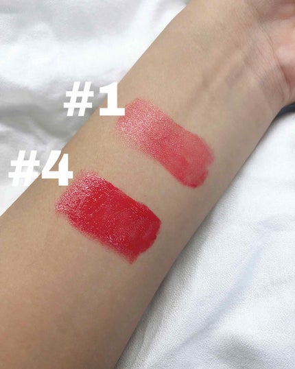 ブラッディライアー コーティングティント/lilybyred/リップティントを使ったクチコミ(2枚目)