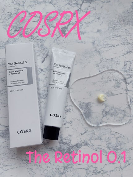 RXザ・レチノール0.1クリーム/COSRX/フェイスクリームを使ったクチコミ(1枚目)