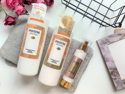 パンテーン エフォートレス コンプリートナイト リペアー シャンプー/トリートメント/パンテーン/市販シャンプーを使ったクチコミ(5枚目)