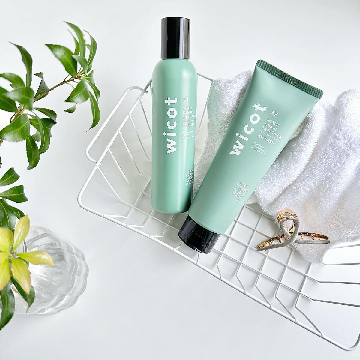 スカルプ&ヘア シャンプー/トリートメント リフレッシュ/wicot/市販シャンプーを使ったクチコミ(5枚目)