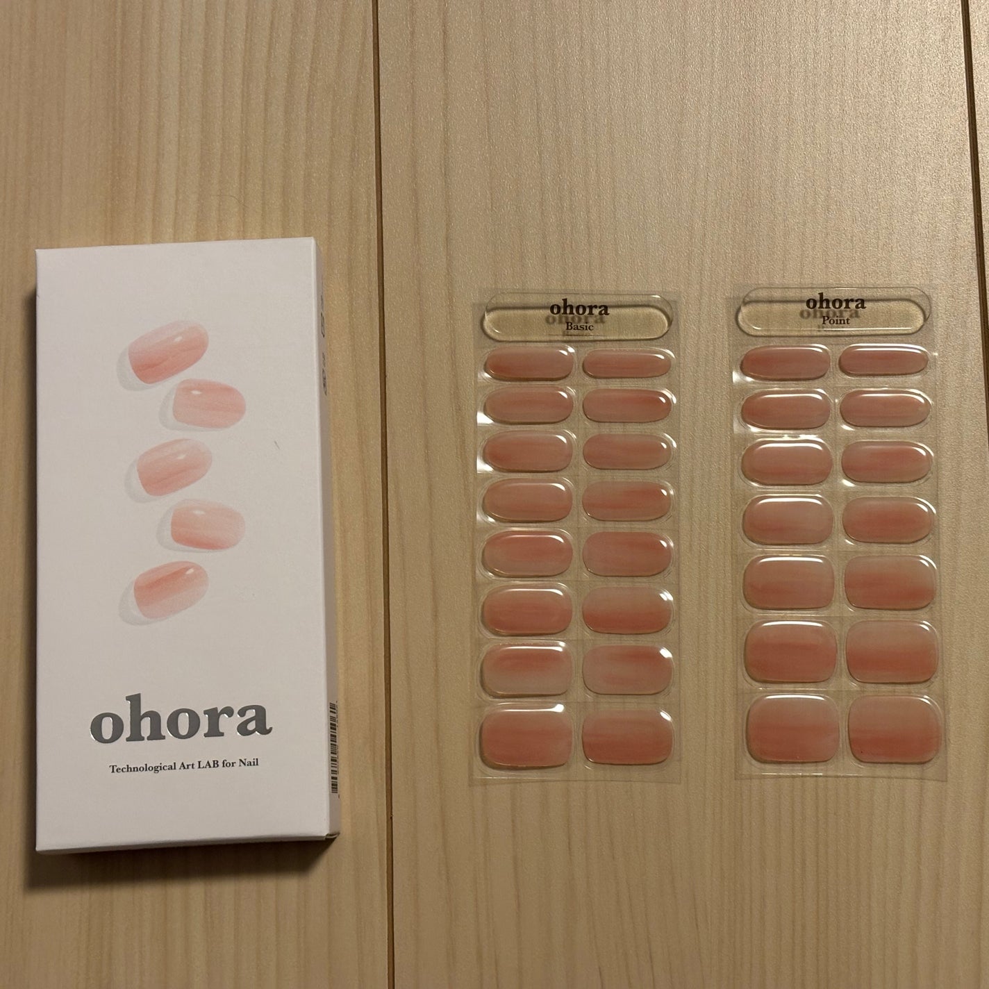 セミキュアジェルネイル(ハンド)/ohora/ネイルシールを使ったクチコミ(5枚目)