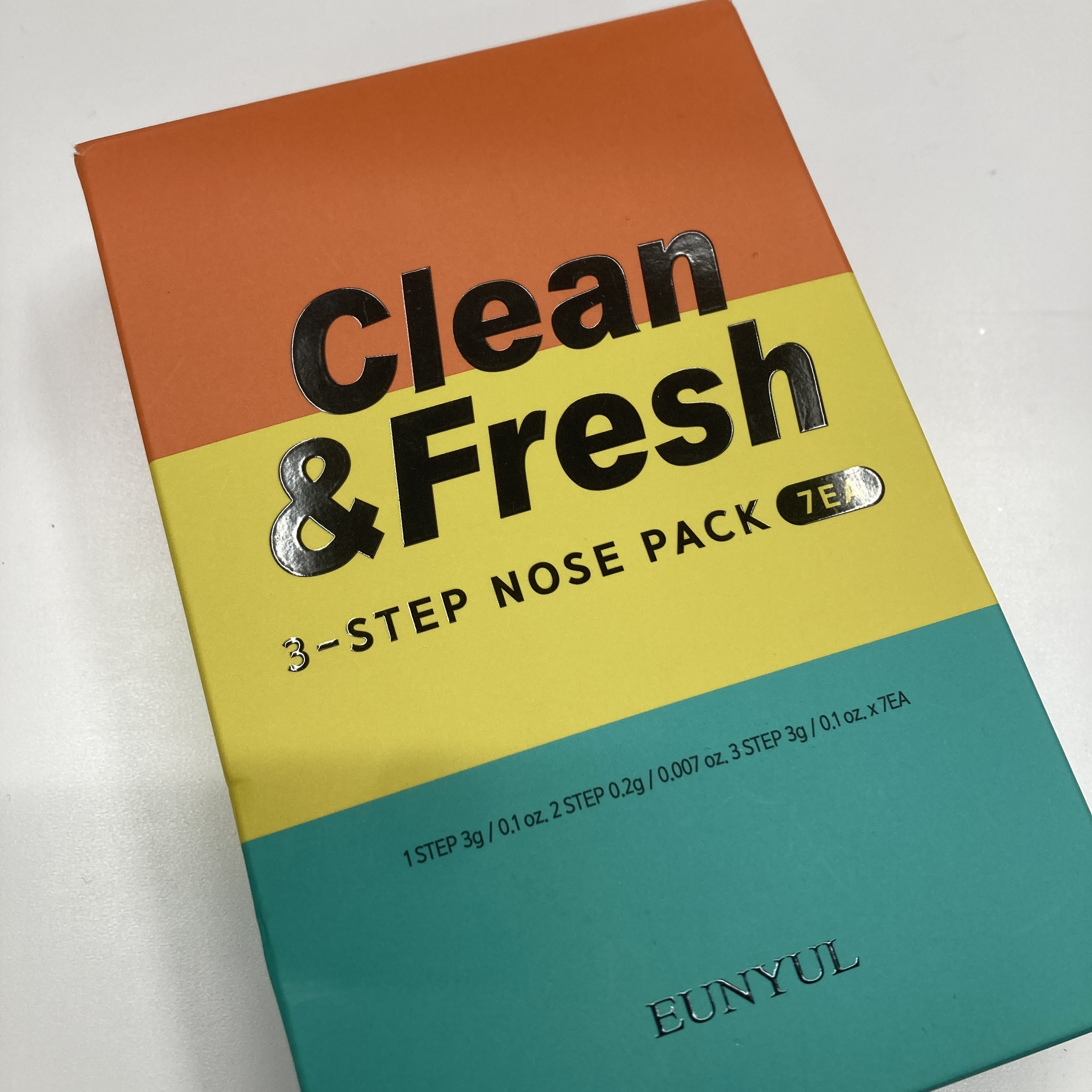 クリーンアンドフレッシュノーズパック/EUNYUL/シートマスク・パックを使ったクチコミ（2枚目）