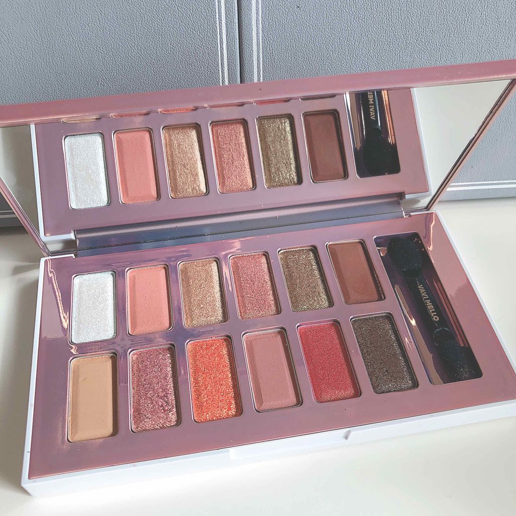 バレンタインボックス2 ピーチパレット/VAVI MELLO/アイシャドウパレットを使ったクチコミ(1枚目)