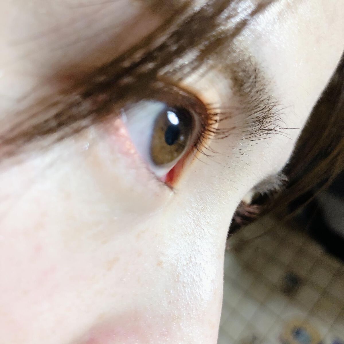 ニュアンスカラーマスカラ/BABYMEE/マスカラを使ったクチコミ(4枚目)