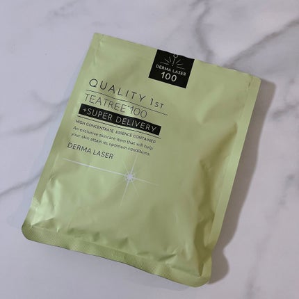 ダーマレーザー スーパーTEATREE100マスク/クオリティファースト/シートマスク・パックを使ったクチコミ(1枚目)