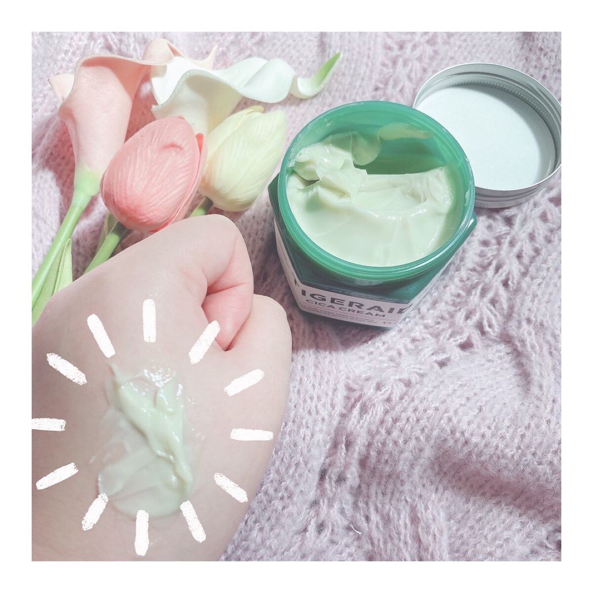 薬用CICAリペア クリーム/タイガレイド/フェイスクリームを使ったクチコミ（2枚目）