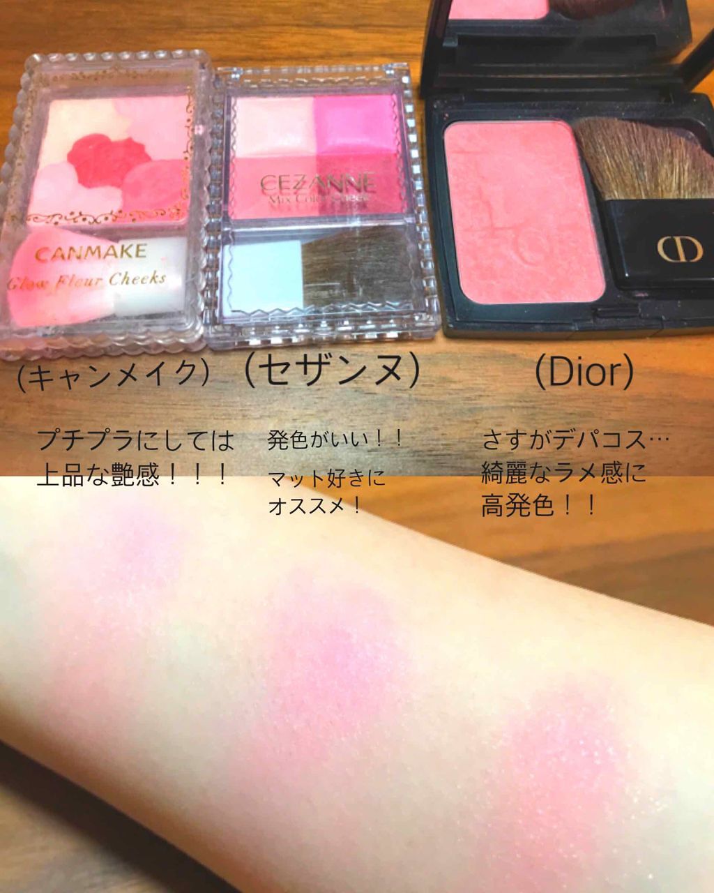 ディオール ブラッシュ/Dior/パウダーチークを使ったクチコミ（1枚目）