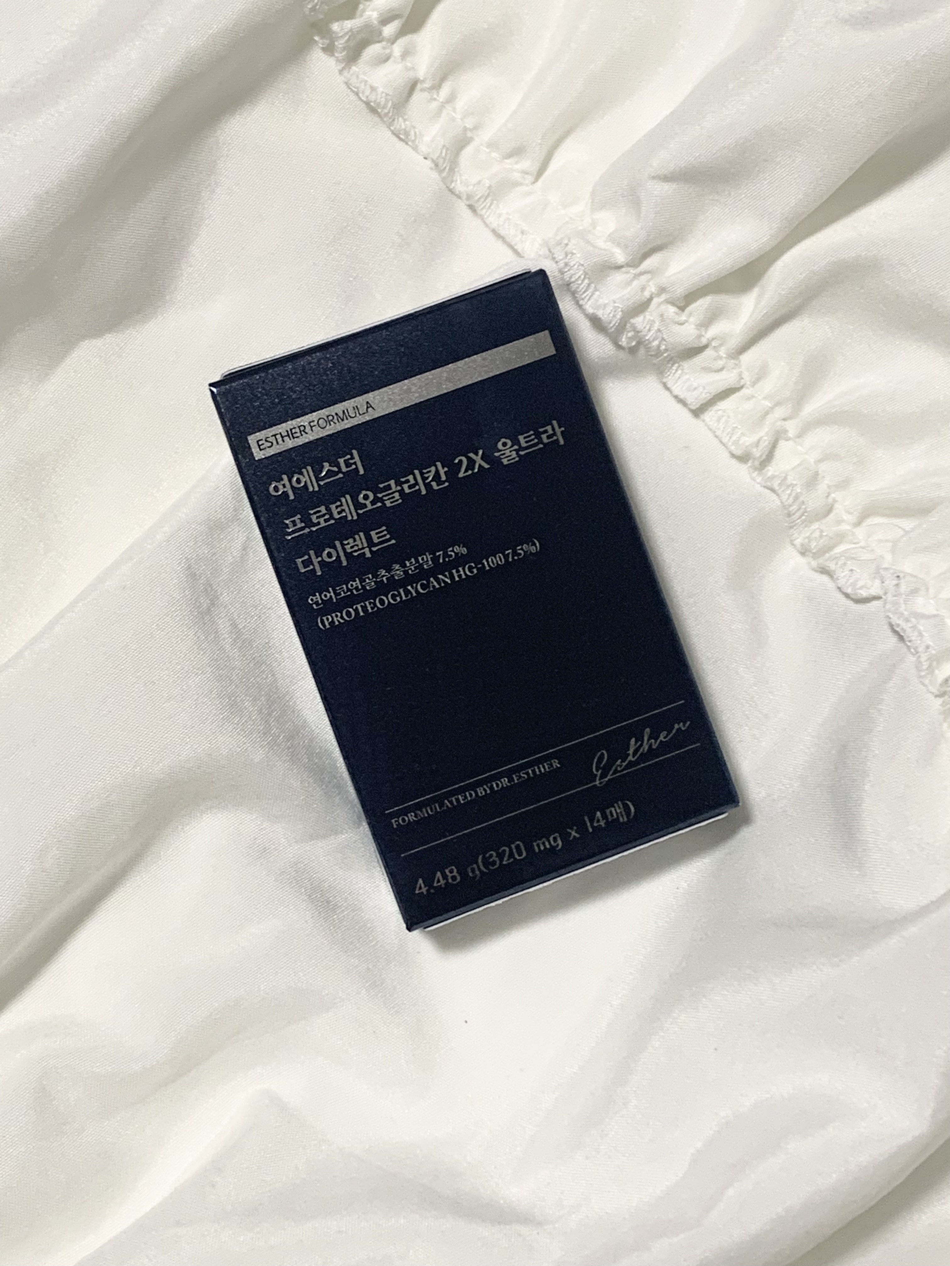 ヨエスタープロテオグリカン2x　ウルトラダイレクト/ESTHER FORMULA/健康サプリメントを使ったクチコミ（1枚目）